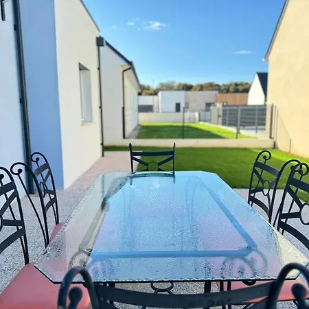 La Maison Bleue - Plain-pied Proche Plages Et Caen Nyaraló