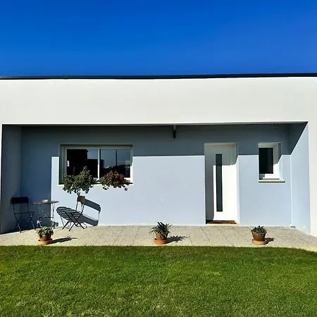 Ferienhaus La Maison Bleue - Plain-pied Proche Plages Et Caen Rosel