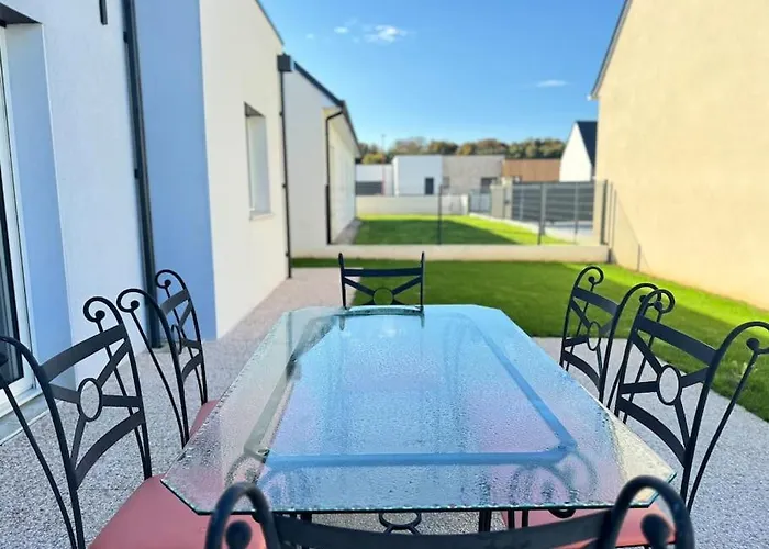 La Maison Bleue - Plain-pied Proche Plages Et Caen Semesterbostad