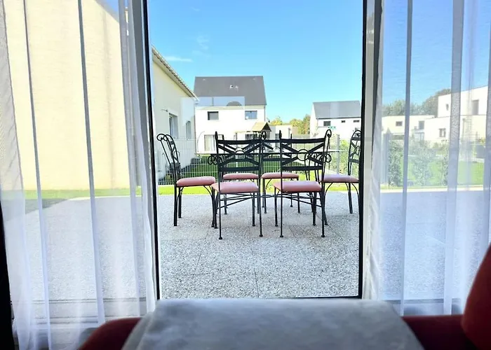 La Maison Bleue - Plain-pied Proche Plages Et Caen Semesterbostad