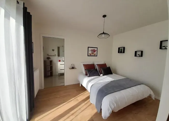 Semesterbostad La Maison Bleue - Plain-pied Proche Plages Et Caen Rosel