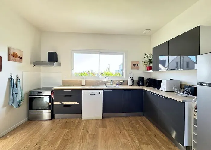 La Maison Bleue - Plain-pied Proche Plages Et Caen Rosel